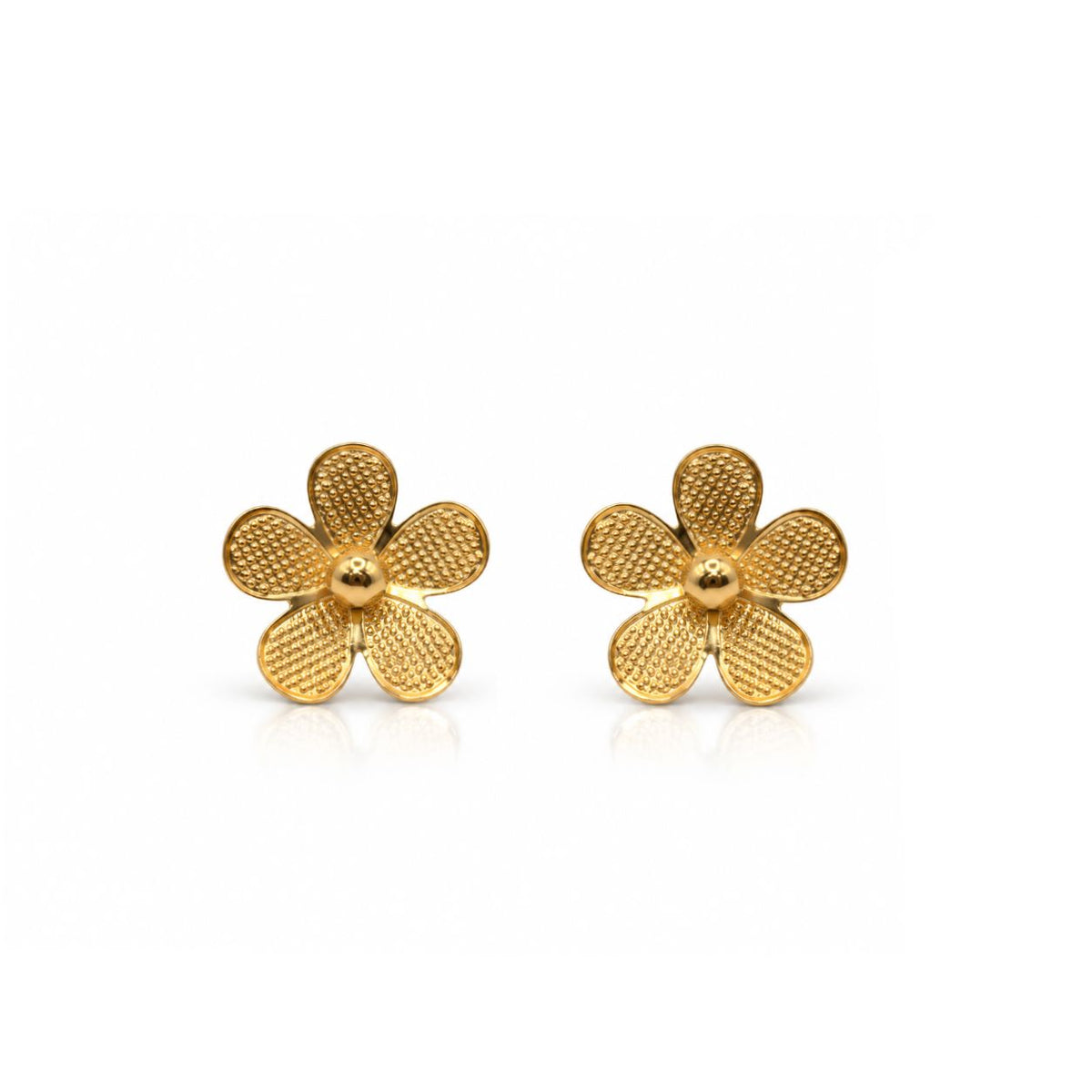 Midnight Bloom Earrings Earrings Water & Tree EGF4128 Gold 