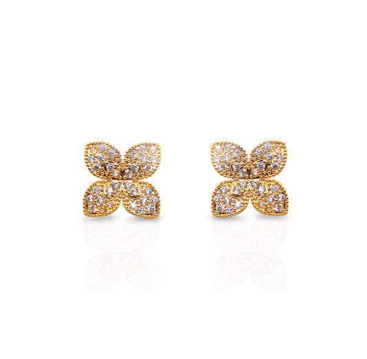 Gilded Petal Earrings Earrings Water & Tree 