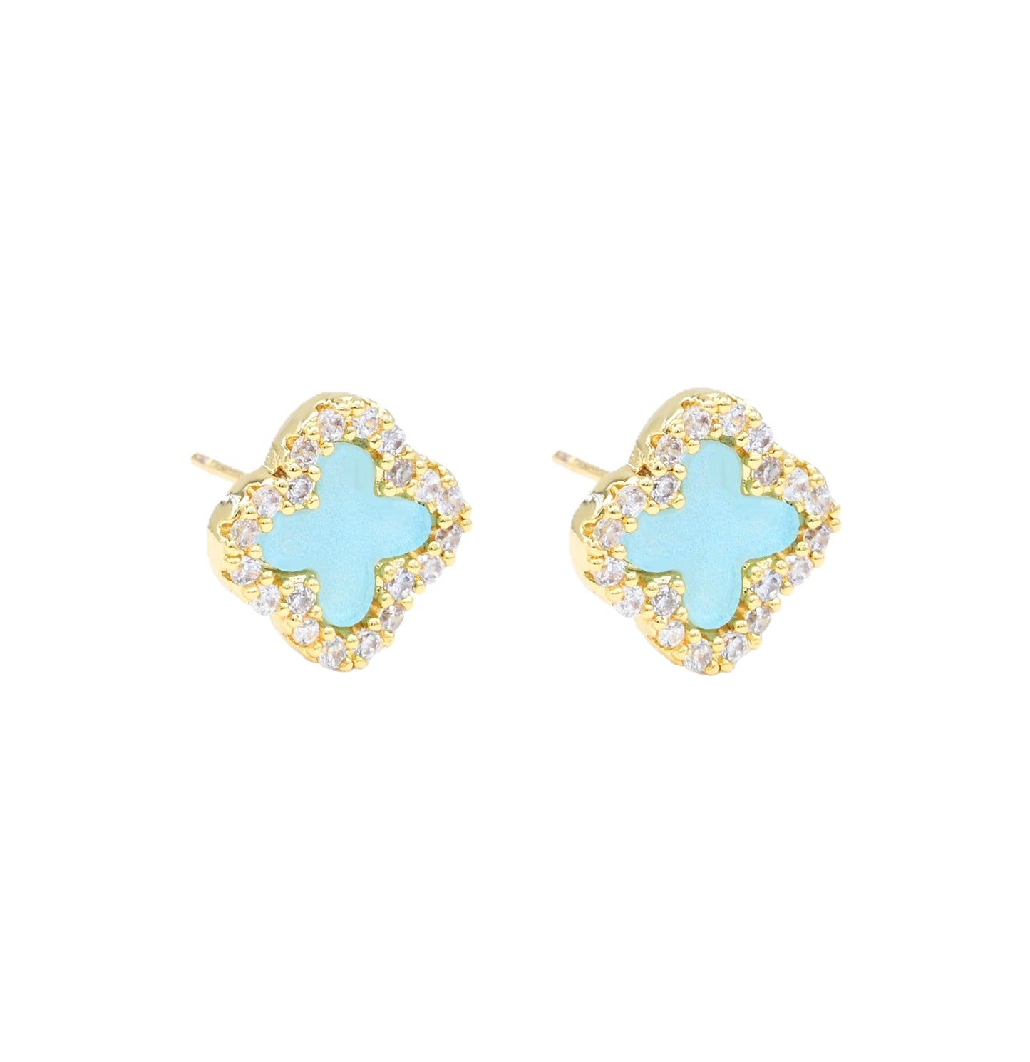 Clover Studs Earrings Milaa 