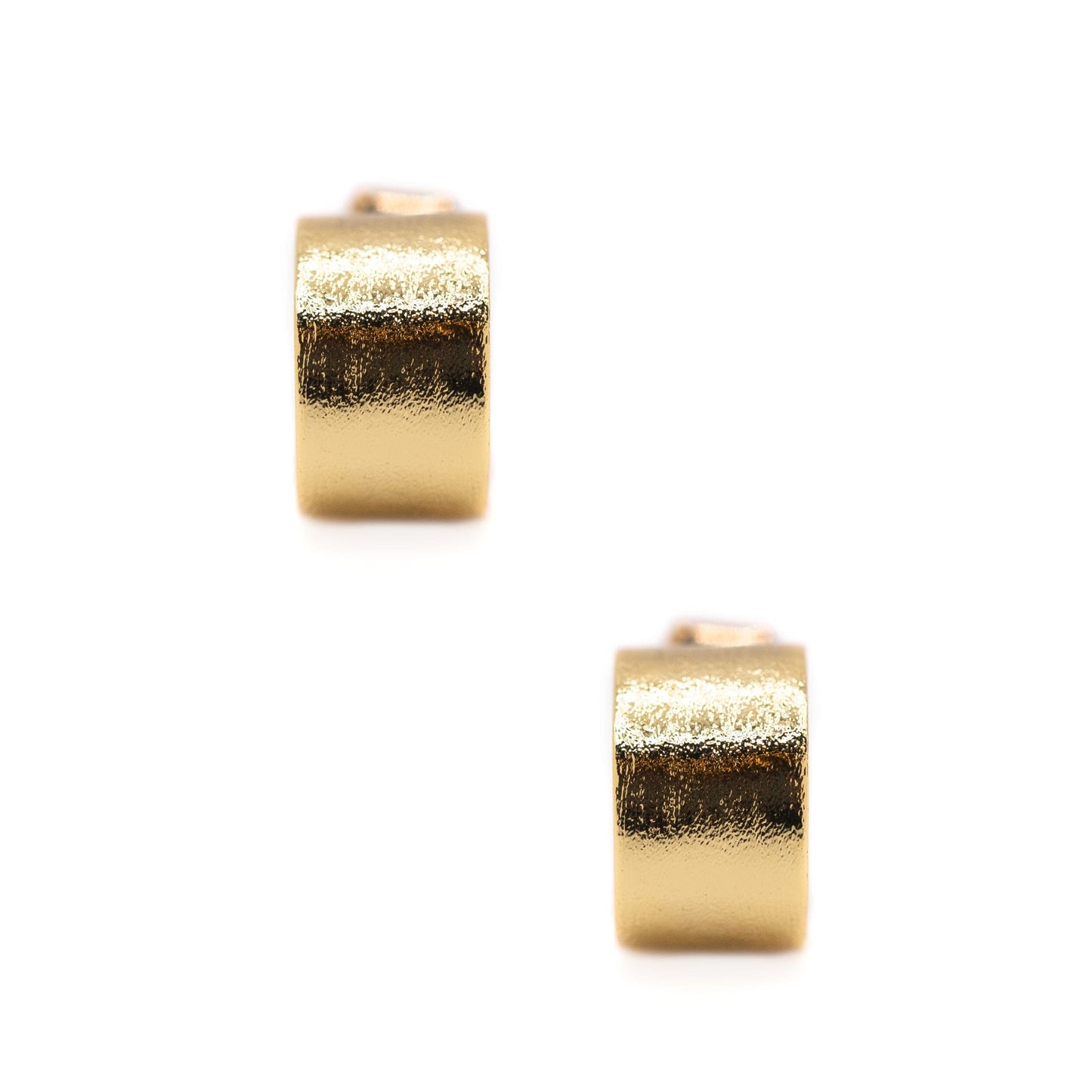Curved Hoop Earrings Earrings athenadesigns 