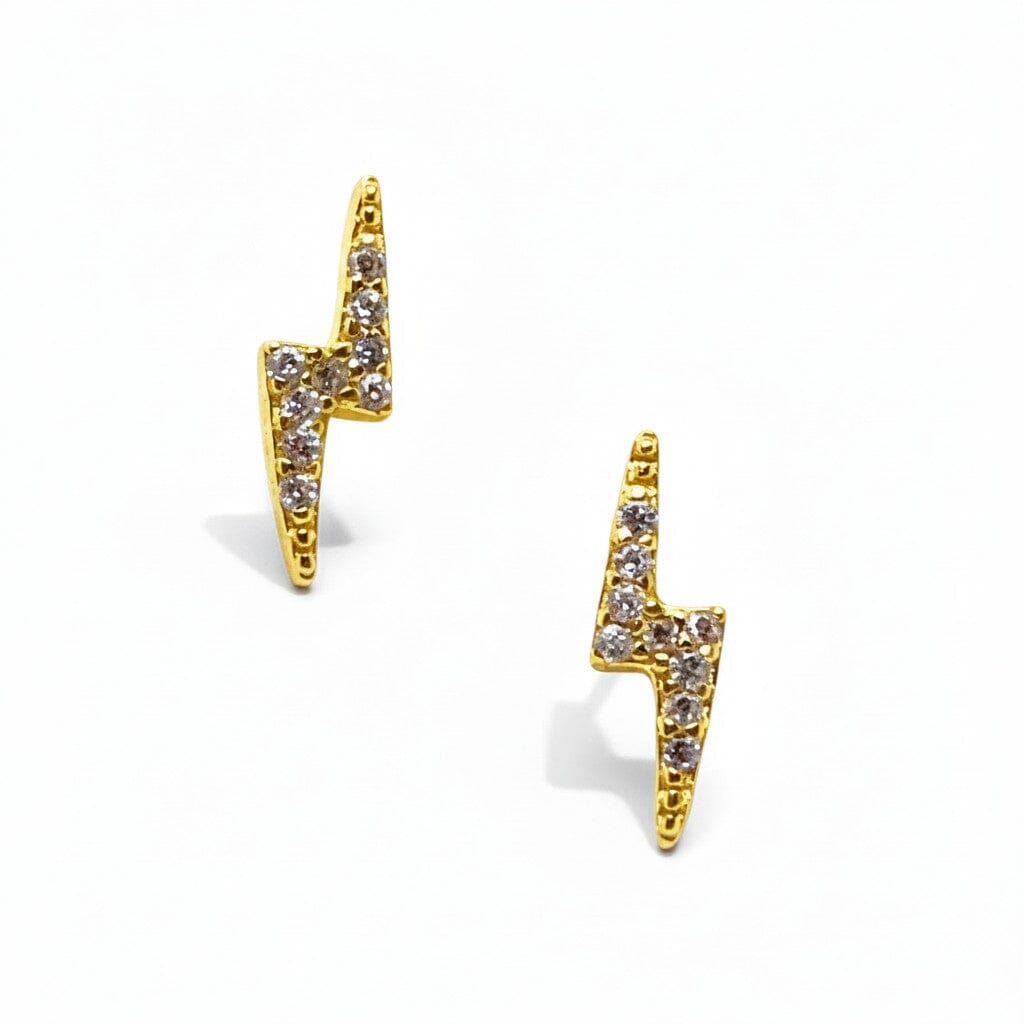 Lightning Bolt Studs Earrings athenadesigns EGP45LTN 