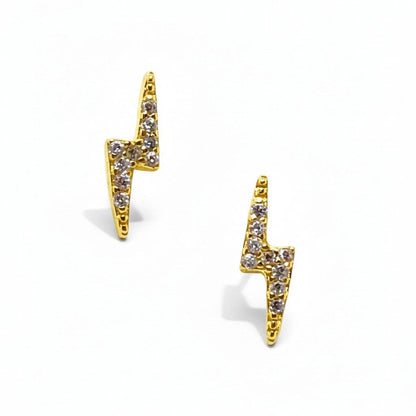 Lightning Bolt Studs Earrings athenadesigns EGP45LTN 