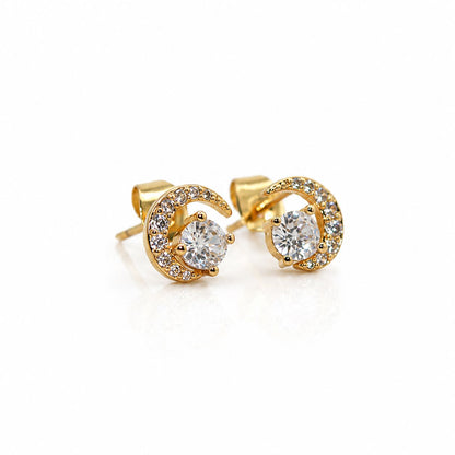 Moonlit Star Studs Earrings Davinci 