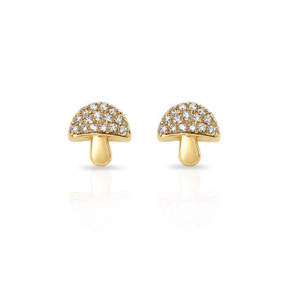 Petite Champignon Studs Earrings Davinci 