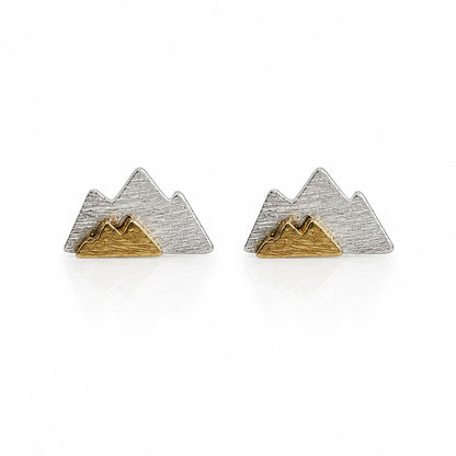 Majestic Alpine Earrings Earrings YTC ESS608MTN Silver/Gold 