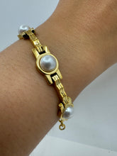 Load image into Gallery viewer, Stainless Steel: Fresh Water Pearl Bracelet (BGSS430) Bracelet athenadesigns 
