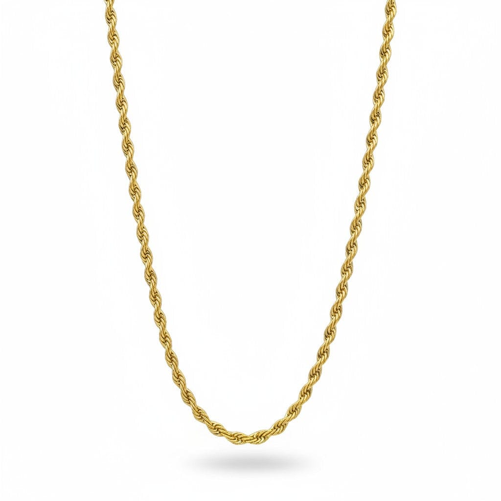Rope Chain Necklace Necklaces athenadesigns 16" : NCG400/16 