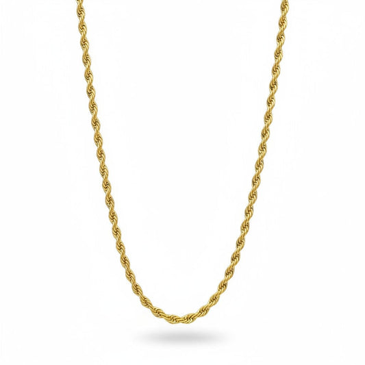 Rope Chain Necklace Necklaces athenadesigns 16" : NCG400/16 