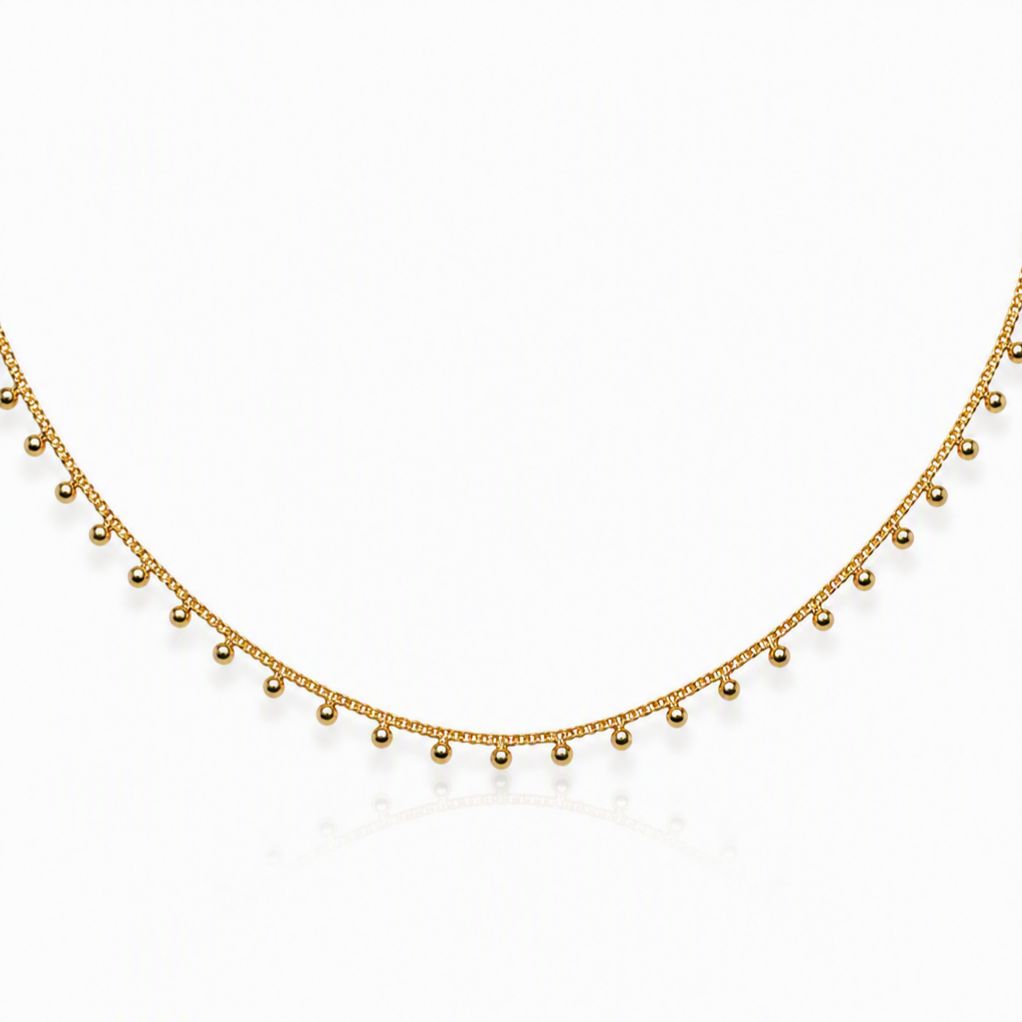 Choker With Drops Necklaces athenadesigns NCG4644 