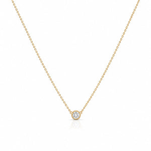 Bezel CZ Necklace