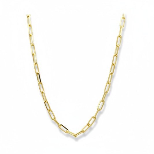 Small Link Necklace Necklaces athenadesigns 16" :NCG480/16 