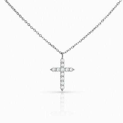 CZ Cross Necklace Necklaces Hotlife 