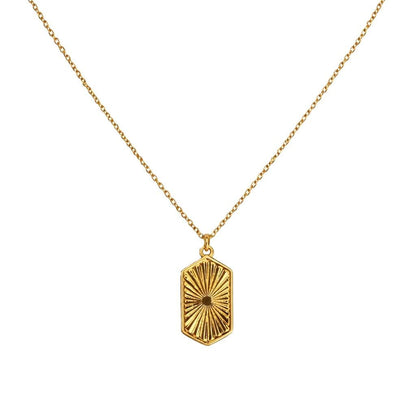 Sunburst Necklace Necklaces Beads NG128HX Gold 