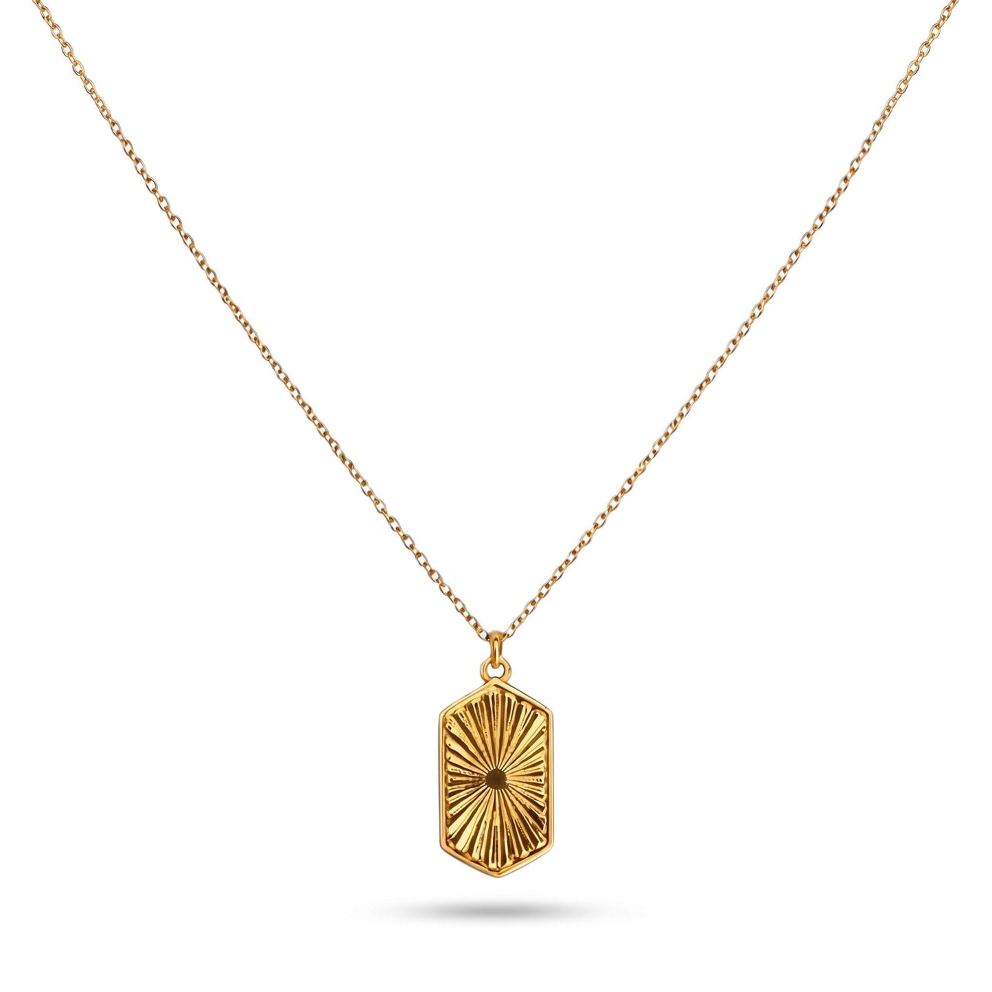 Sunburst Necklace Necklaces Beads NG128HX Gold 