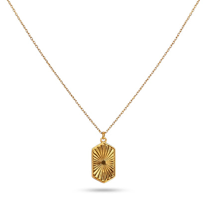 Sunburst Necklace Necklaces Beads NG128HX Gold 