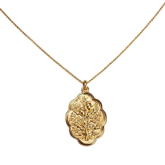 Summer Bouquet Necklace Necklaces Beads NG730SB Gold 