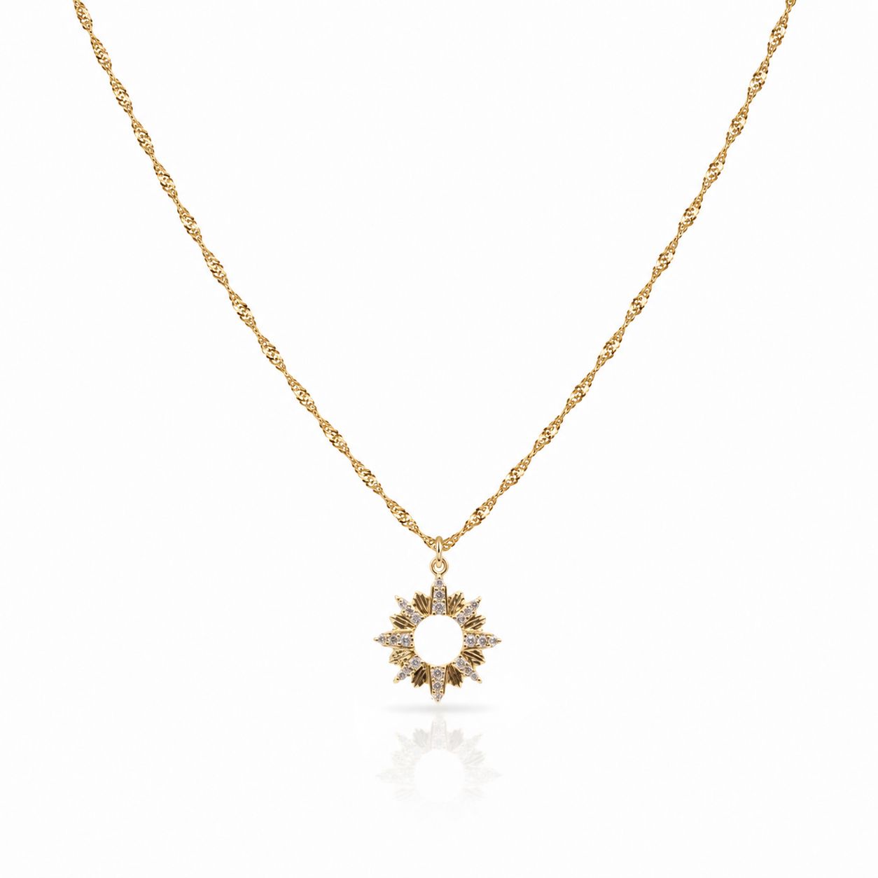 CZ Garland Necklace Necklaces athenadesigns NGCH4056 