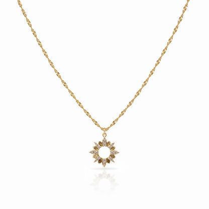 CZ Garland Necklace Necklaces athenadesigns NGCH4056 