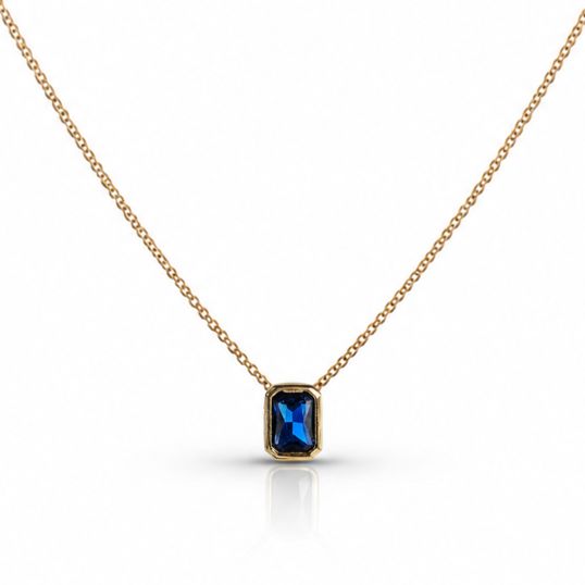 Petite CZ Charm Necklace Necklaces Beads NGCH4085B 
