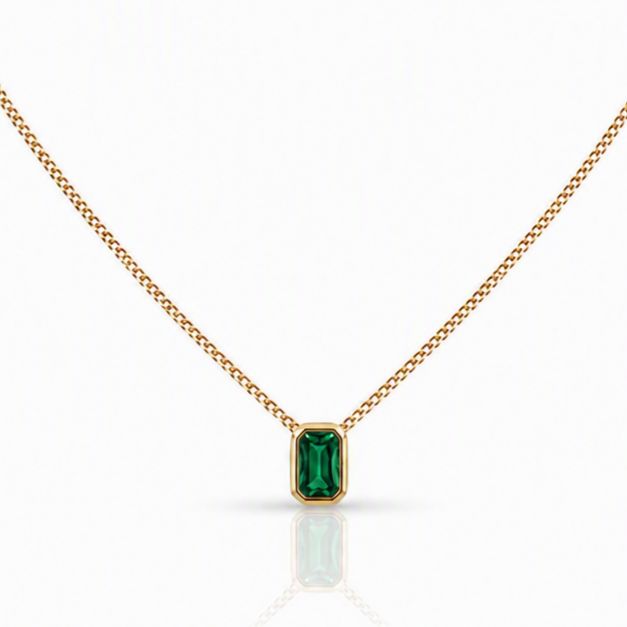 Petite CZ Charm Necklace Necklaces Beads NGCH4085E 