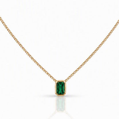 Petite CZ Charm Necklace Necklaces Beads NGCH4085E 
