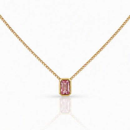 Petite CZ Charm Necklace Necklaces Beads NGCH4085P 