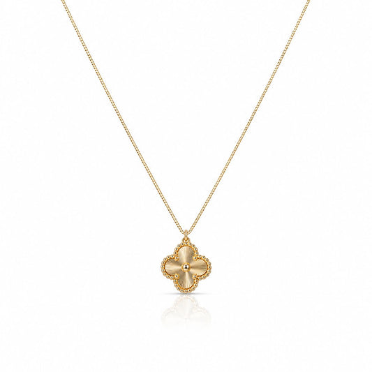 Clover Gold Fill Necklace Necklaces athenadesigns 