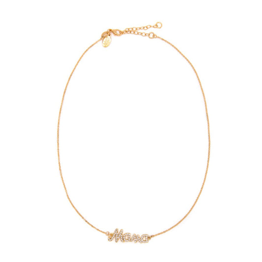 CZ Mama Necklace Necklaces athenadesigns NGCH5MA Gold 