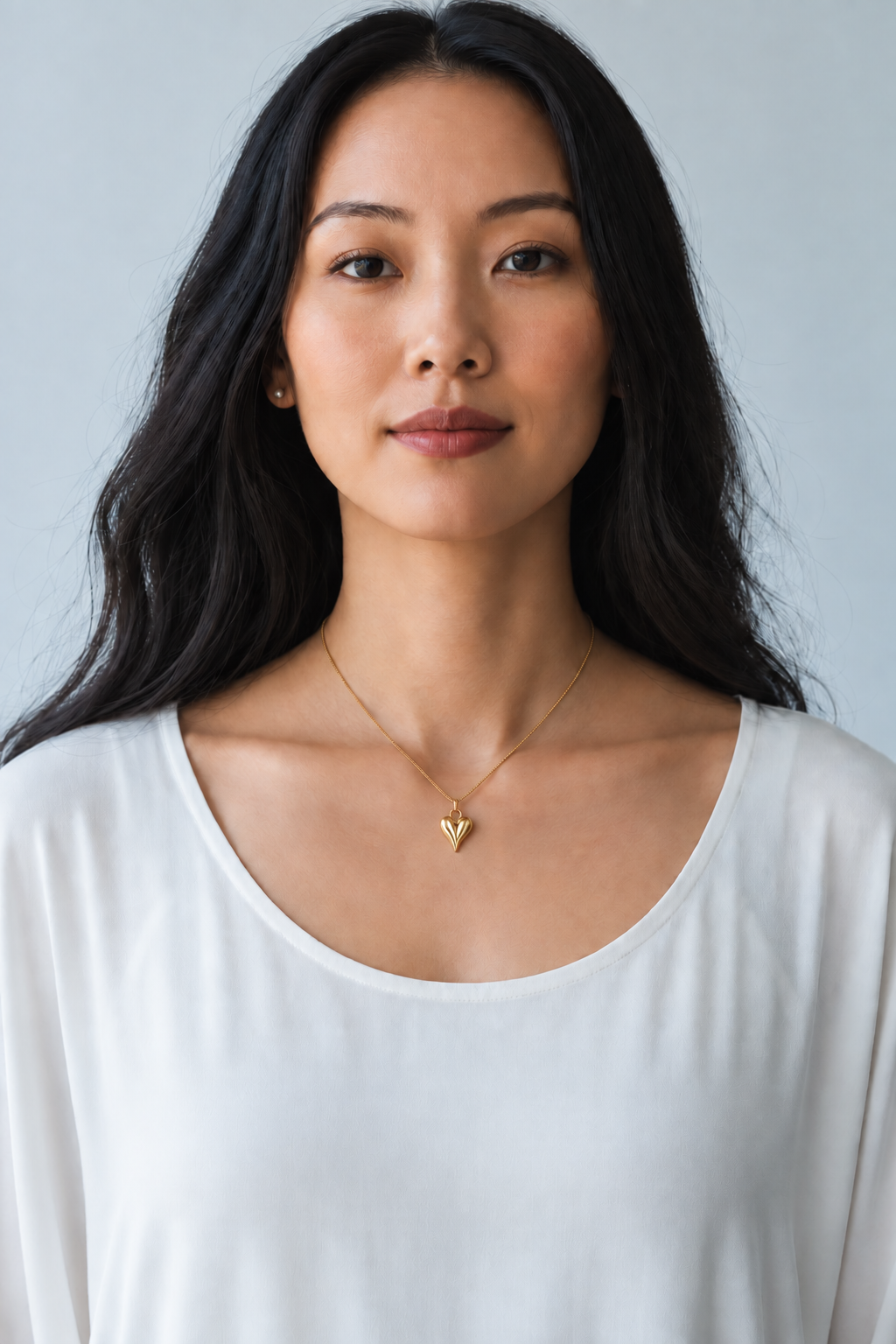 Puffy Heart Necklace
