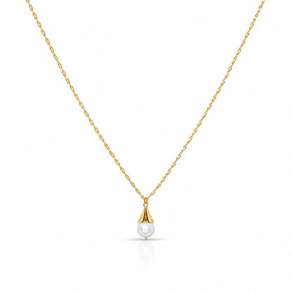 Pearl Drop Necklace Necklaces athenadesigns NGCP3408 