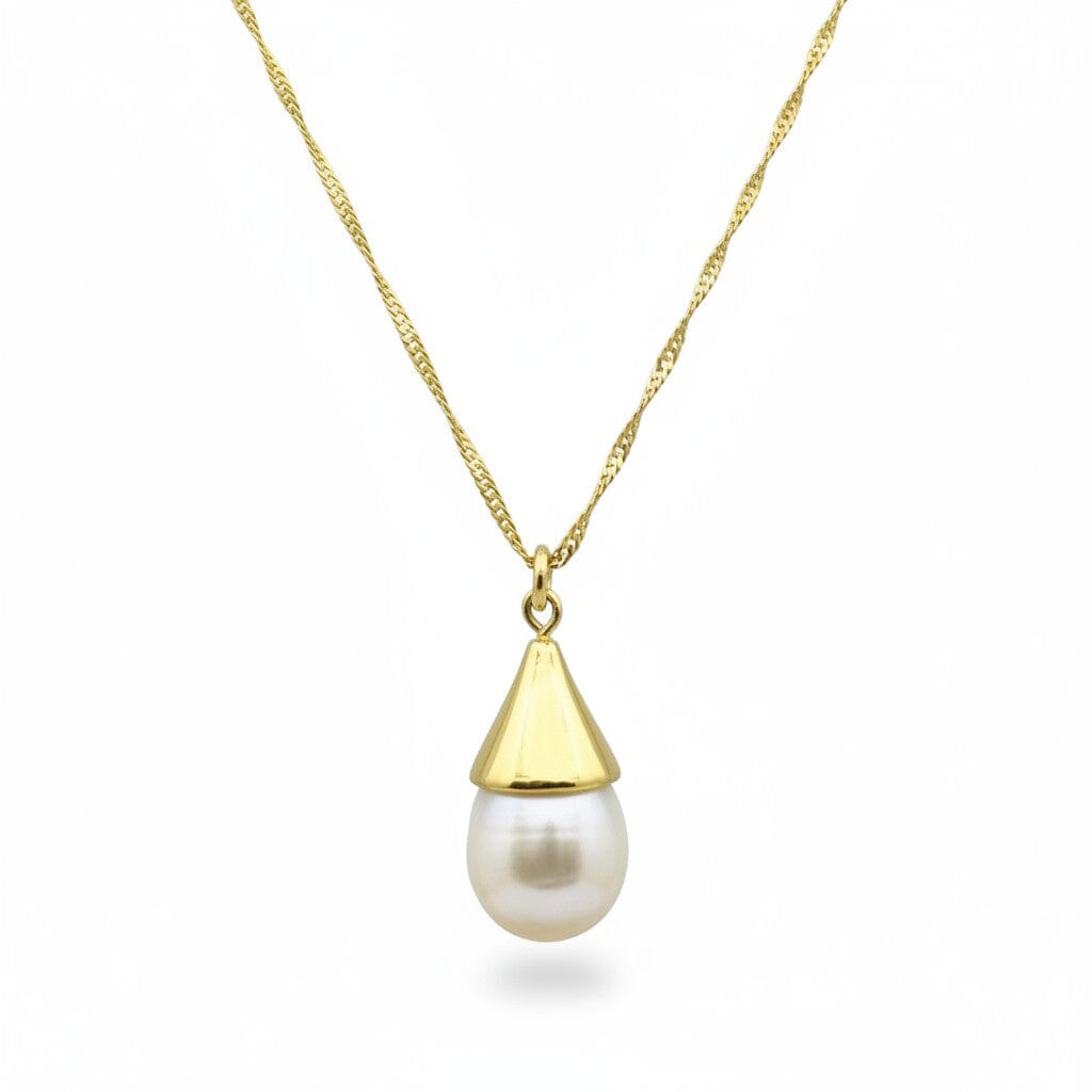 Pearl Drop Necklace Necklaces athenadesigns NGCP3408 