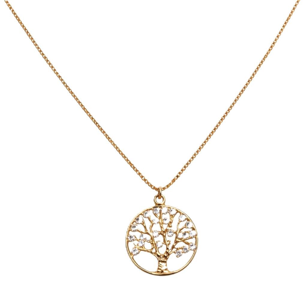Tree Of Life Necklace Necklaces Beads NGCZ426 Gold 