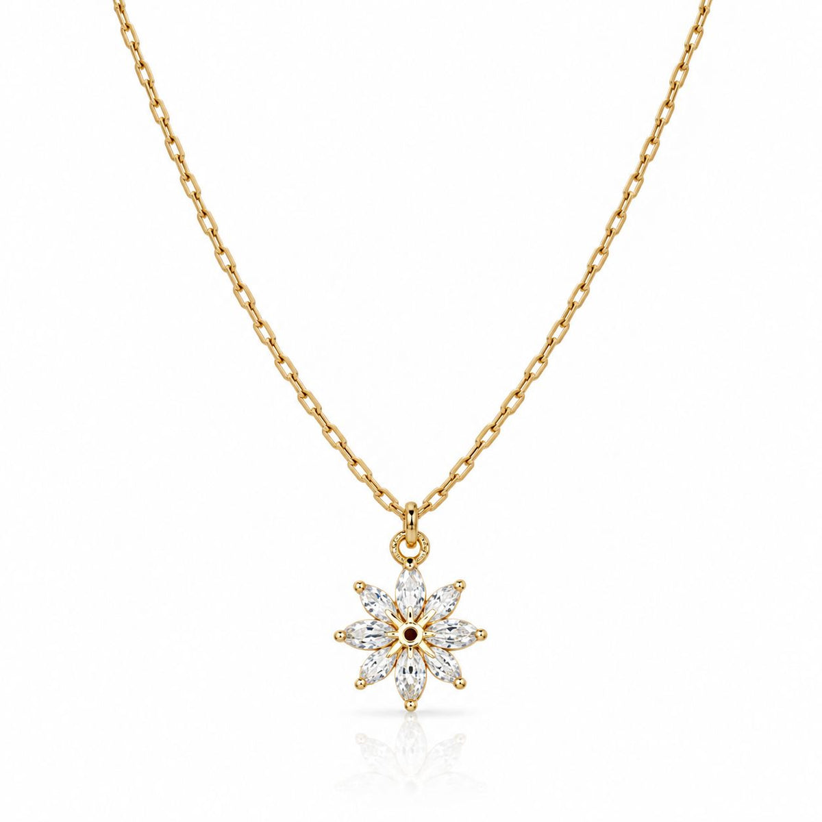 Snow Blossom Necklace Necklaces Water & Tree NGF4208 Gold 
