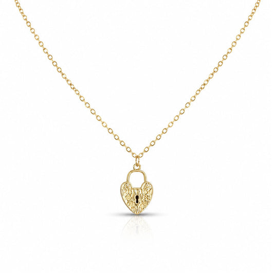 Médaillon d'amour Necklace Necklaces Beads NGFC1293 Gold 