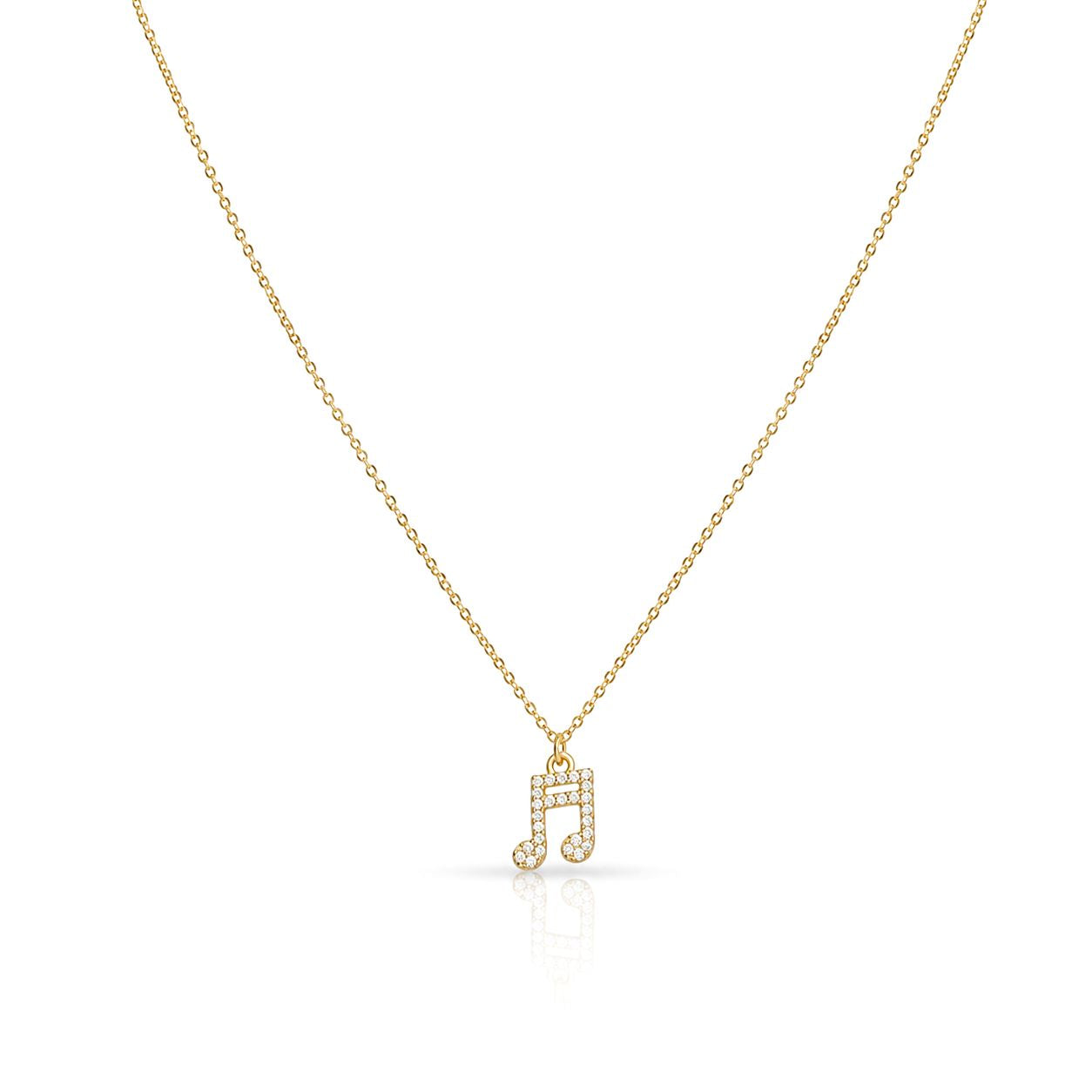 Belle Musique Necklace Necklaces Beads NGFC1294 Gold 
