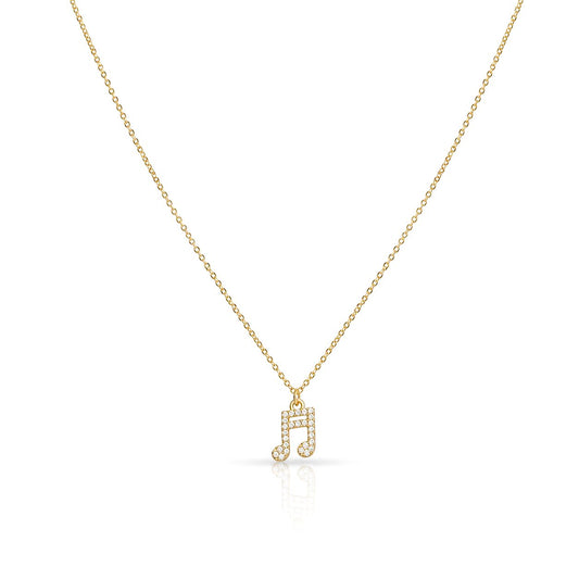 Belle Musique Necklace Necklaces Beads NGFC1294 Gold 