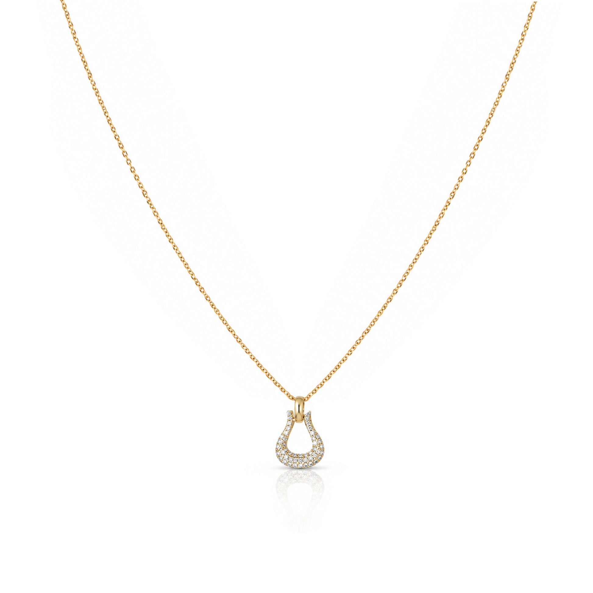 Gilded Derby Necklace Necklaces RM NGFC1295 Gold 