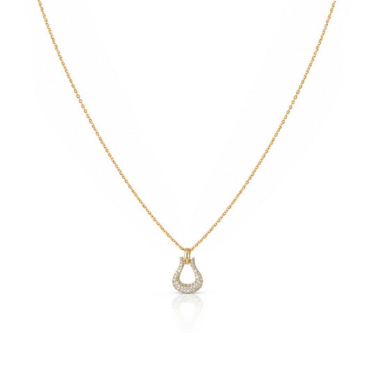 Gilded Derby Necklace Necklaces RM NGFC1295 Gold 