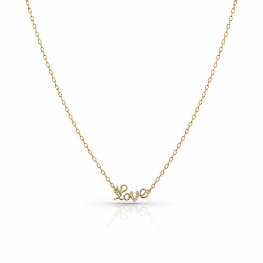 Mon Amour Necklace Necklaces Beads NGFC143 Gold 
