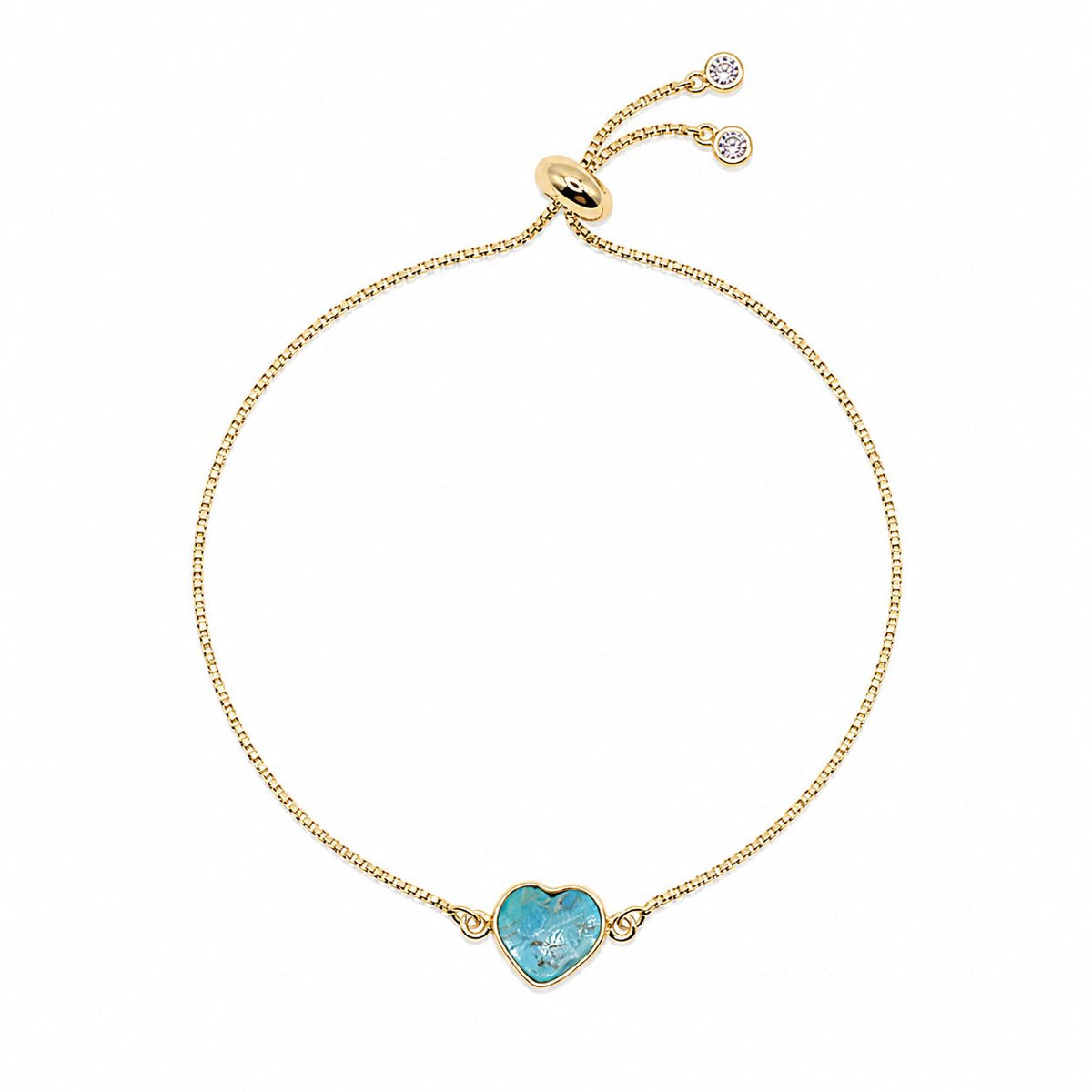 Semi Precious Pull Chain Bracelet Bracelet athenadesigns PBT67TQ 