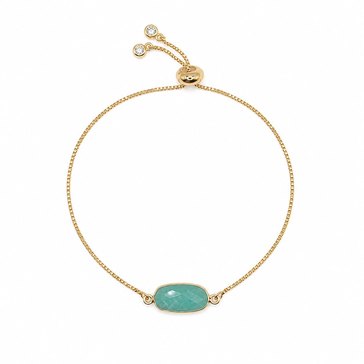Rectangular Pull Chain Bracelet: Turquoise Bracelet athenadesigns PBT780TQ 