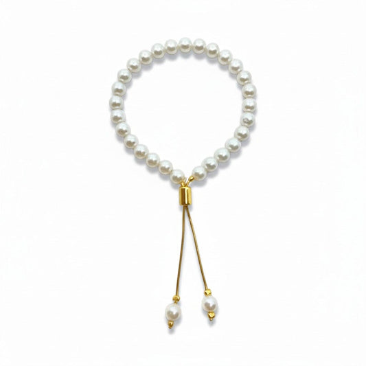 Pearl Pull Chain Bracelet Bracelet athenadesigns PGBT334 