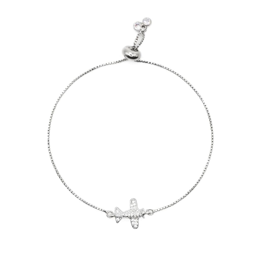 Jetsetter Pull Chain Bracelet Bracelets Beads PGBT531RS Silver 