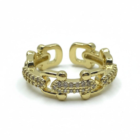 CZ U-Link Ring Rings Athena Designs RG4005 