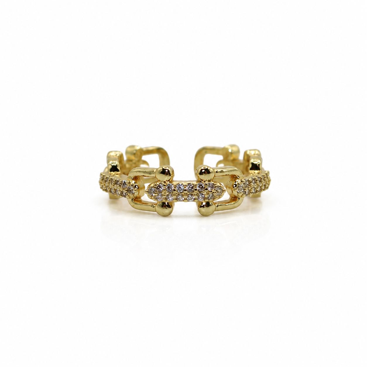CZ U-Link Ring Rings Athena Designs 