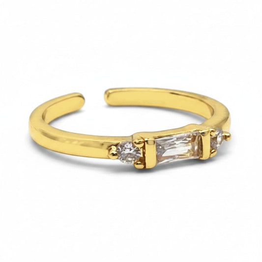 CZ Baguettes Ring Rings Athena Designs RG458C 