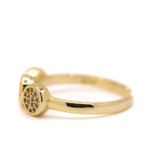 Triple Disk Ring Rings athenadesigns 