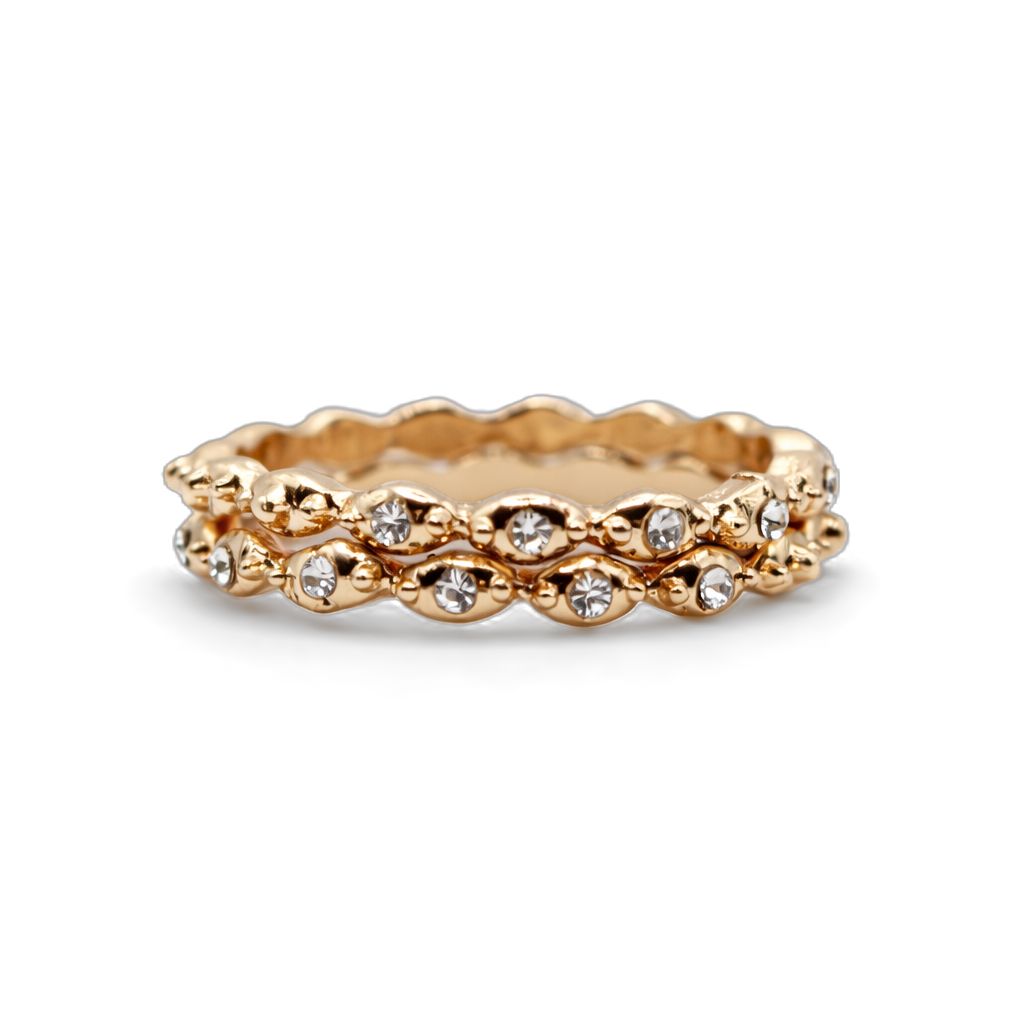 Petite Flower Bands Ring Rings Trend Lab 