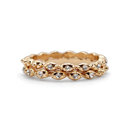 Petite Flower Bands Ring Rings Trend Lab 