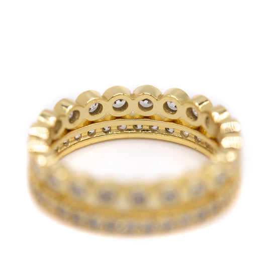 Double Stack Ring Rings athenadesigns 